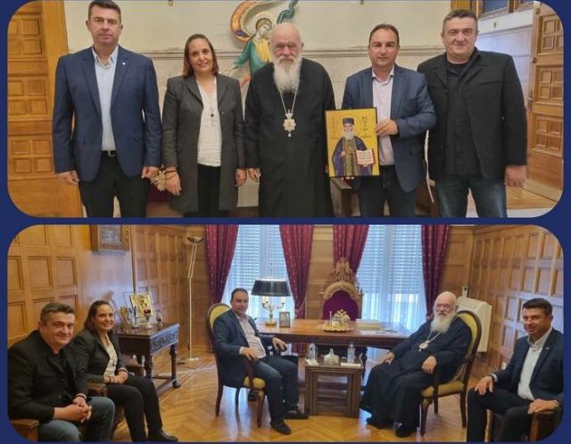 Την ευλογία του Αρχιεπισκόπου πήραν τα μέλη της Πανελλήνιας Ομοσπονδίας Λιμενικών