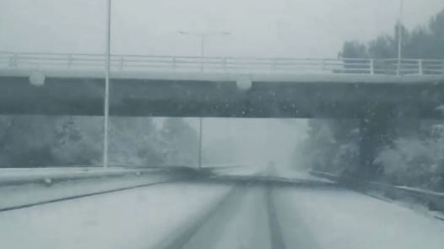 Καλύτερη η κατάσταση στην εθνική μέχρι το Μαρτίνο - Που χρειάζονται αλυσίδες