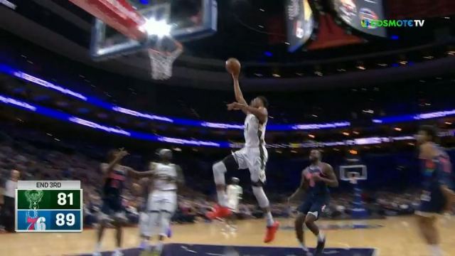 Φιλαδέλφια Σίξερς – Μιλγουόκι Μπακς: Η νέα «μυθική» τάπα του Γιάννη Αντετοκούνμπο που «τρέλανε» το NBA