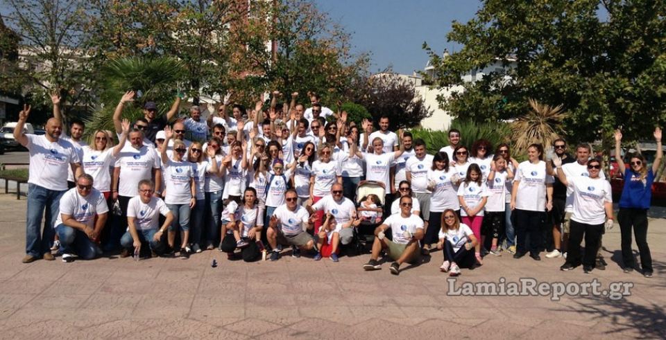 Η ομάδα «Πάμε μπροστά… Δίνουμε πίσω» ανέλαβε δράση και στη Λαμία!