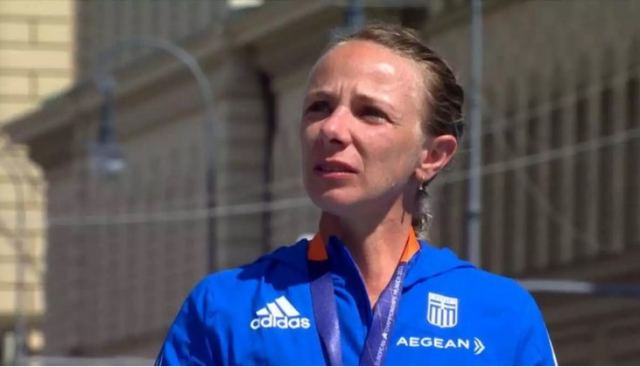 Αντιγόνη Ντρισμπιώτη: Η απονομή του χρυσού μεταλλίου και οι δηλώσεις της Ελληνίδας πρωταθλήτριας