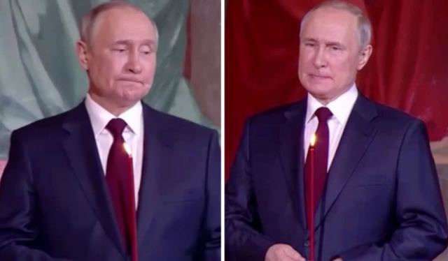 Βίντεο δείχνει τον Πούτιν ασταθή και να τρέμει σε πασχαλινή λειτουργία – Όργιο φημών για την υγεία του