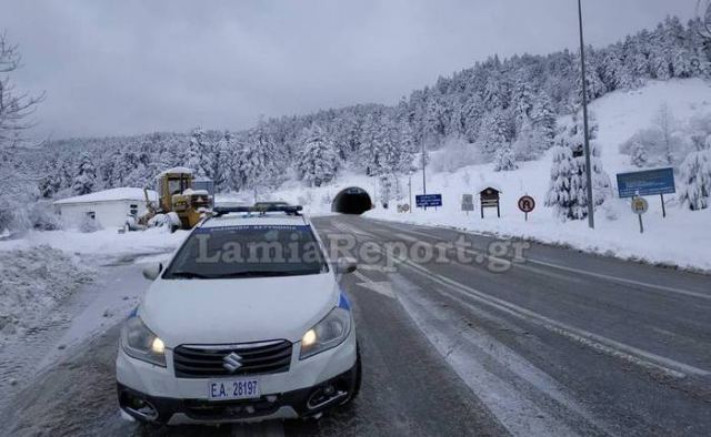 Ευρυτανία: Βελτιωμένη η κατάσταση στους επαρχιακούς δρόμους