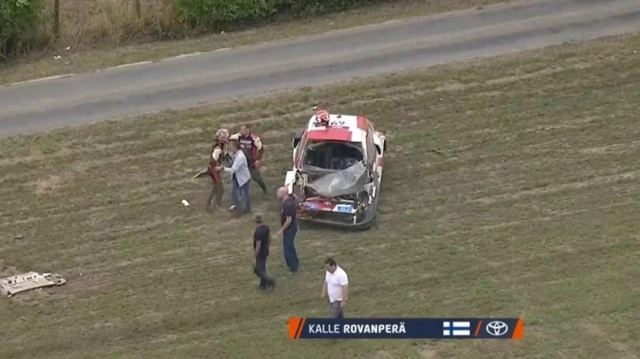 Ράλλυ Βελγίου: Τρομακτική έξοδος για τον Ροβάνπερα