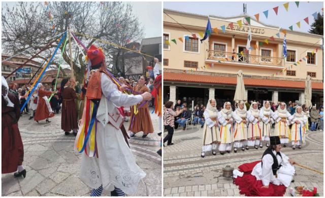Ορεινές απόκριες στο Καρπενήσι (ΦΩΤΟ)