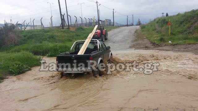 Ξανά στην κυκλοφορία ο δρόμος στον Ξηριά Λαμίας