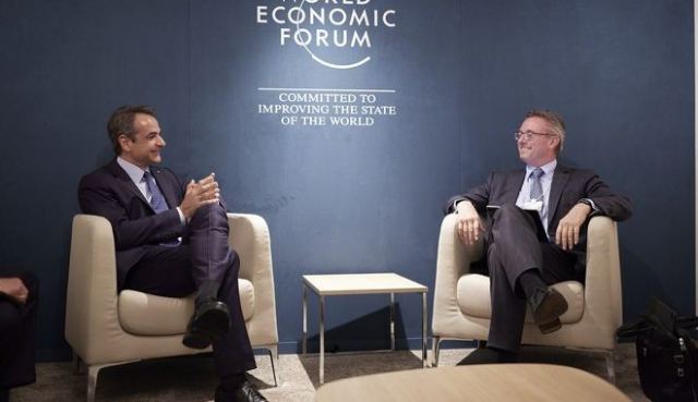 Μητσοτάκης: Συναντήσεις με επιχειρηματικούς και επενδυτικούς παράγοντες στο Νταβός