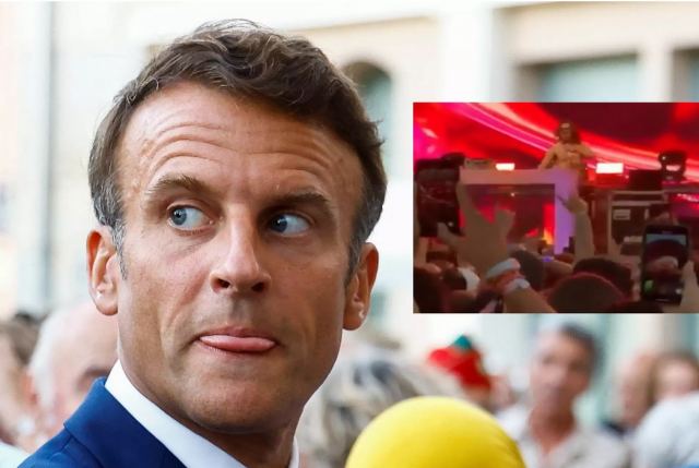 Γαλλία: Καλλιτέχνης έβρισε τον Εμανουέλ Μακρόν από τη σκηνή του Φεστιβάλ Μουσικής