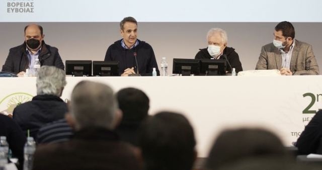 Μητσοτάκης: Αυτό είναι το σχέδιο για την ολική ανασυγκρότηση της βόρειας Εύβοιας