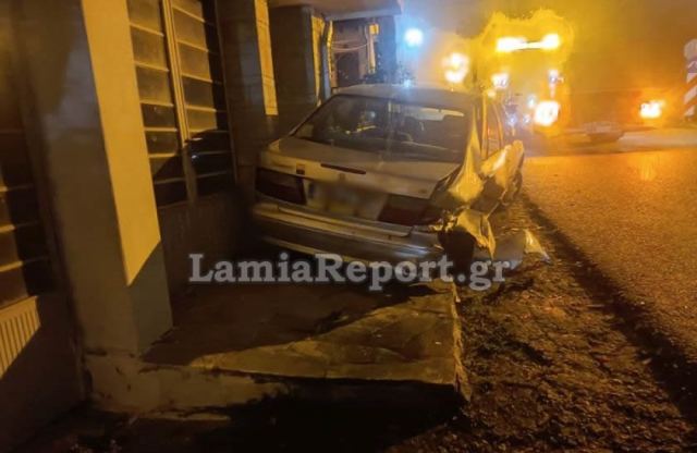 Τροχαίο ατύχημα το βράδυ στο Δομοκό
