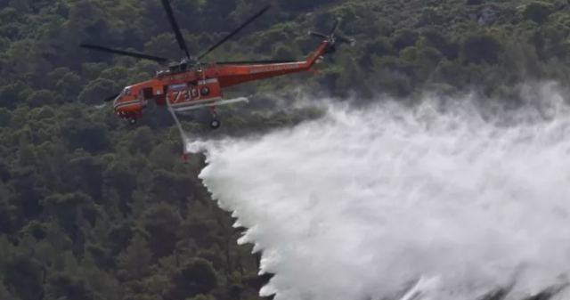 Φωτιά τώρα στην Αλίαρτο Βοιωτίας - Σηκώθηκαν εναέρια μέσα