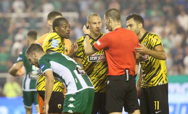 ΑΕΚ για τη διαιτησία με Παναθηναϊκό: «Η «παράγκα» του Κλάτενμπεργκ συνεχίζει την λειτουργία της»