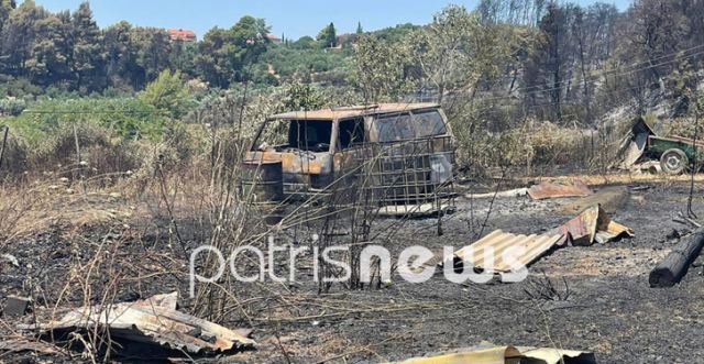 Κρέστενα: Σε ύφεση και χωρίς ενεργό μέτωπο η φωτιά - Προσαγωγές και καταθέσεις