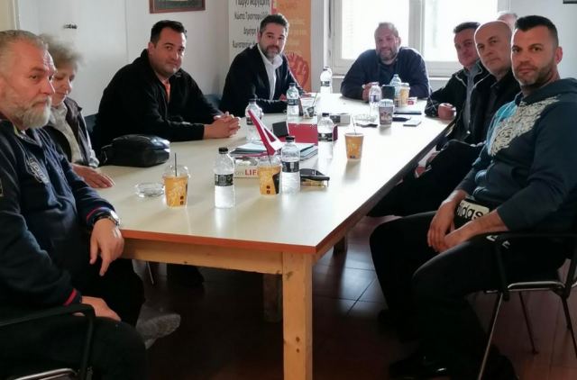 Στο πλευρό των εργαζόμενων της ΛΑΡΚΟ ο Γιάννης Σαρακιώτης