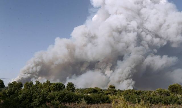 Φωτιά στον Πύργο: Σοβαρή αναζωπύρωση της πυρκαγιάς στην Κορυφή