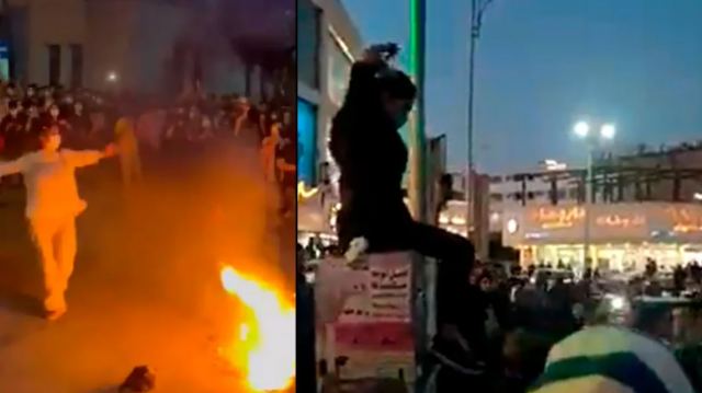 Ιράν: Γυναίκες καίνε τα χιτζάμπ και κόβουν τα μαλλιά τους μετά το θάνατο της Μαχσά Αμινί