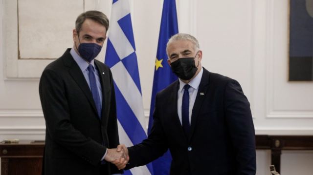 Ο Λαπίντ διαβεβαίωσε τον Μητσοτάκη: Η βελτίωση των σχέσεων Ισραήλ - Τουρκίας δεν είναι σε βάρος της Ελλάδας