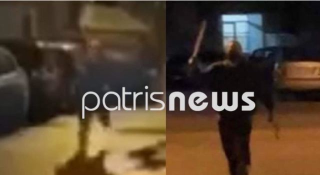 Πύργος: Αναστάτωση με τσεκούρια και μαχαίρια σε μυστήριο συμβάν (vid)