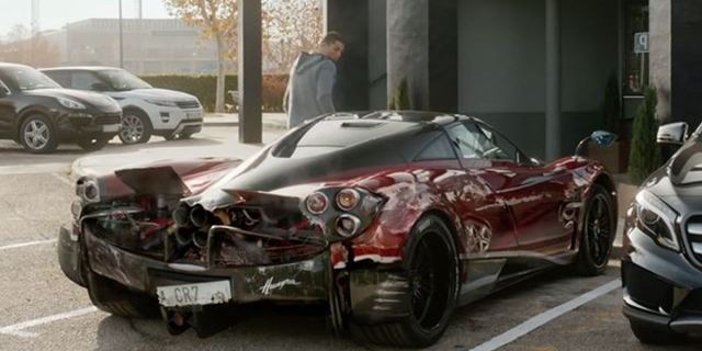 Γιατί ο Cristiano Ronaldo τράκαρε την Pagani Huayra;