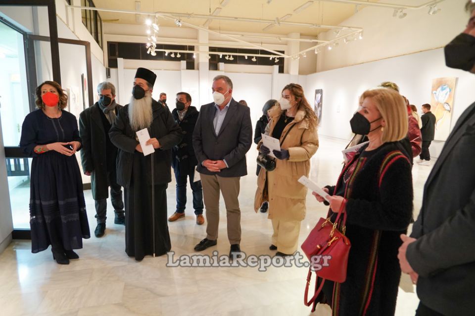 Λαμία: Τα εγκαίνια της έκθεσης της Εύης Θεοφανίδου μάς έφεραν την Άνοιξη! (Βίντεο / Φωτο)