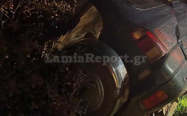 Έφυγε με το αυτοκίνητό του σε γκρεμό και βγήκε σώος!