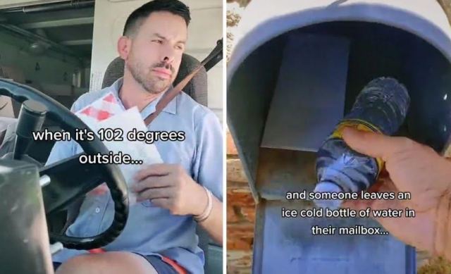 Η χειρονομία πολίτη προς εργαζόμενο που δούλευε στη ζέστη που συγκίνησε - «Θα αρχίσω να το κάνω»