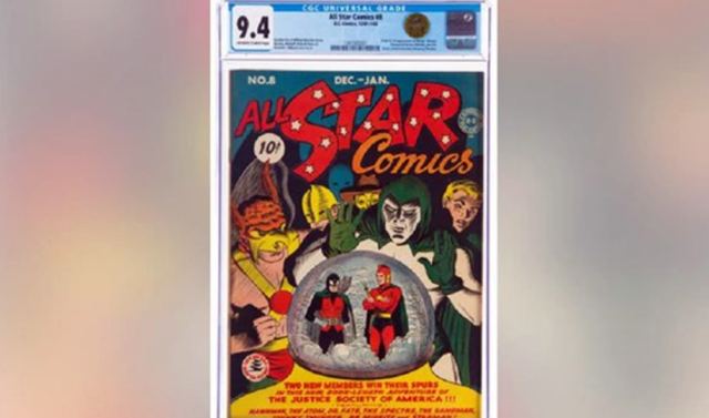 Το πρώτο κόμικ «Wonder Woman» πωλήθηκε 1,62 εκατομμύρια δολάρια σε δημοπρασία