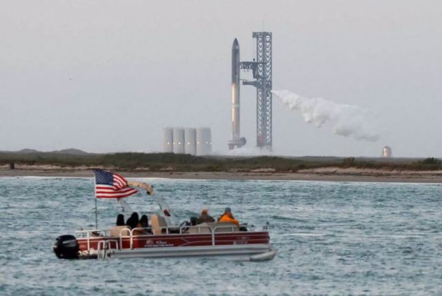 Αναβλήθηκε η παρθενική εκτόξευση του διαστημόπλοιου Starship του Έλον Μασκ - Το πρόβλημα της τελευταίας στιγμής