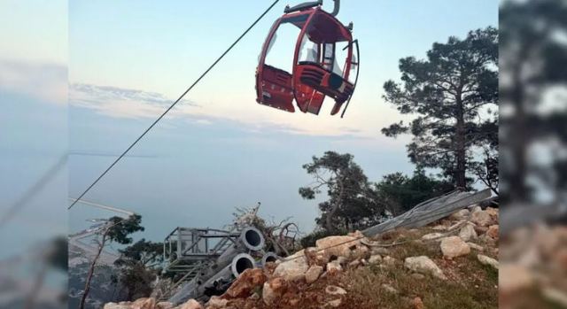 Τουρκία: Δυστύχημα σε τελεφερίκ – Ένας νεκρός και 7 τραυματίες (ΒΙΝΤΕΟ)