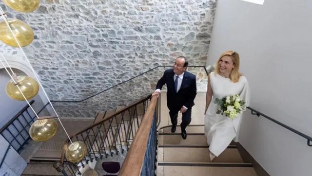 Φρανσουά Ολάντ: Γαμπρός για πρώτη φορά - Παντρεύτηκε στα 67 του την ηθοποιό Ζουλί Γκαγιέ