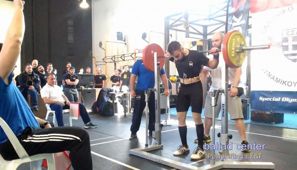 Δυο Χρυσά Μετάλλια στους αγώνες Powerlifting για το Γυμναστήριο ballad center στη Λαμία!