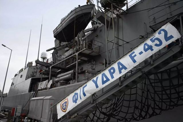 Η πρώτη εμπλοκή της φρεγάτας ΥΔΡΑ στην επιχείρηση ΑΣΠΙΔΕΣ: Έβαλε εναντίον δυο UAVs