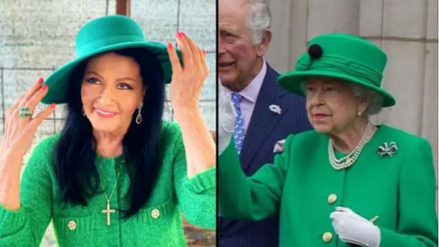 Ζωζώ Σαπουντζάκη: «Τρολάρει» τη βασίλισσα Ελισάβετ