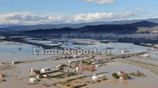 Πλημμύρα στη Νότια Λαμία και στο χωριό Κόμμα αίτια συνέπειες δράσεις